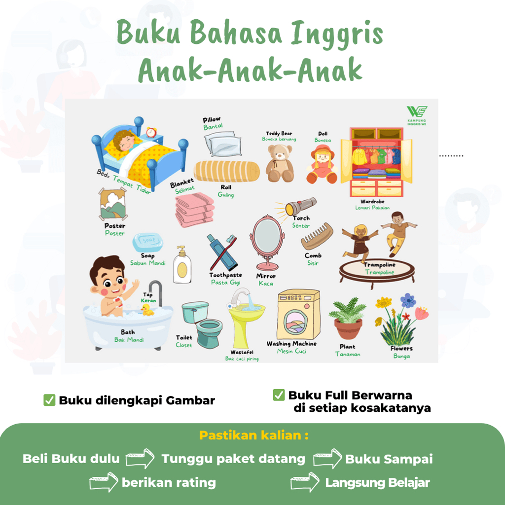 BUKU BAHASA INGGRIS ANAK ANAK