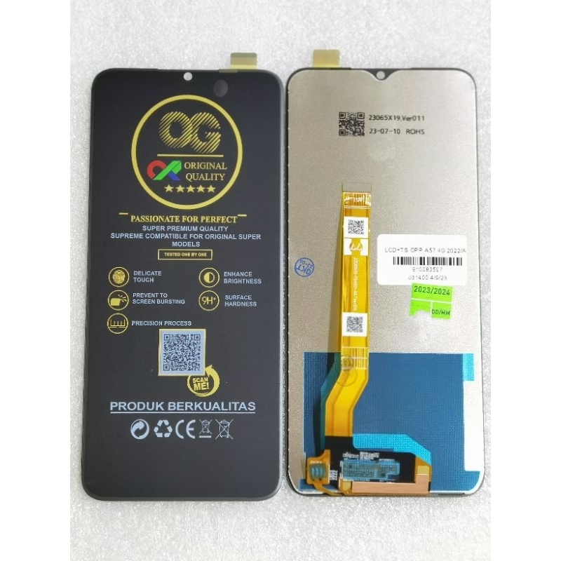 LCD TOUCHSCREEN OPPO A57 4G 2022 - OPPO A57 5G - OPPO A77 4G - OPPO A77 5G - OPPO A77 5G - OPPO A77S