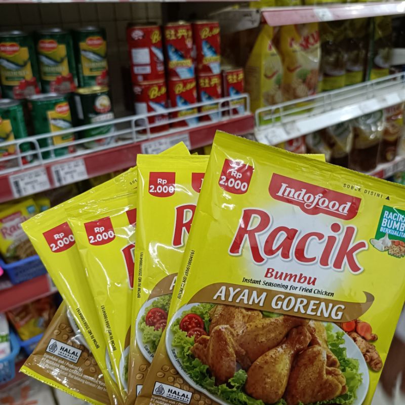 

Indofood racik ayam goreng 10pcs #26g