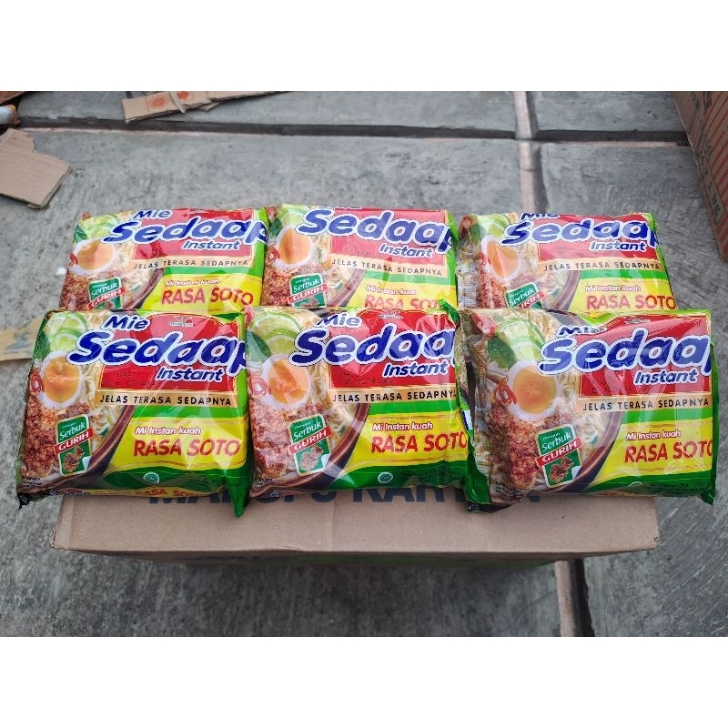 

Mie Sedap Kuah isi 6 Pcs