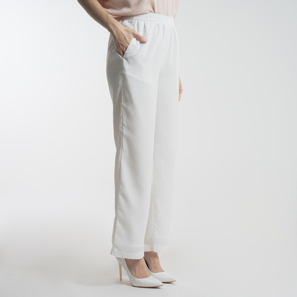Long Pants/Celana Panjang Crinckle Off White Executive Original sisa produksi