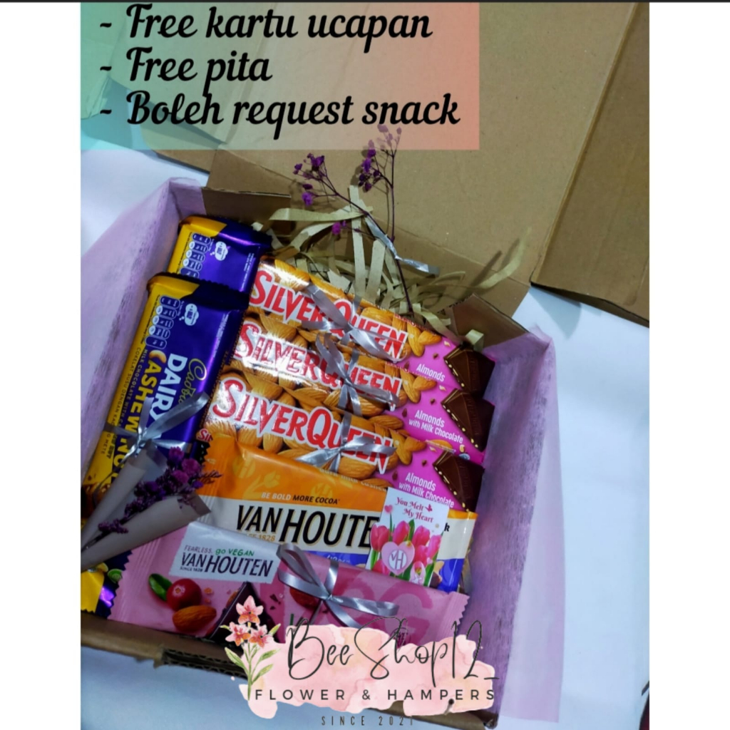 

HAMPERS / GIFT BOX WISUDA, ULANG TAHUN, ANNIVERSARY, VALENTINE DLL / CHOCOLATE EDITION / HAMPERS COKLAT / HAMPERS BIRTHDAY