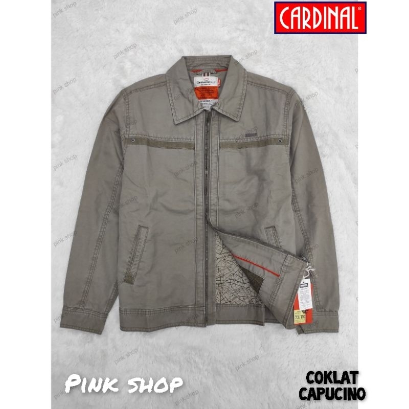 CARDINAL 100%ol ORIGINAL / JAKET KANVAS PRIA / JAKET CARDINAL / JAKET CARDINAL PRIA / JAKET CARDINAL