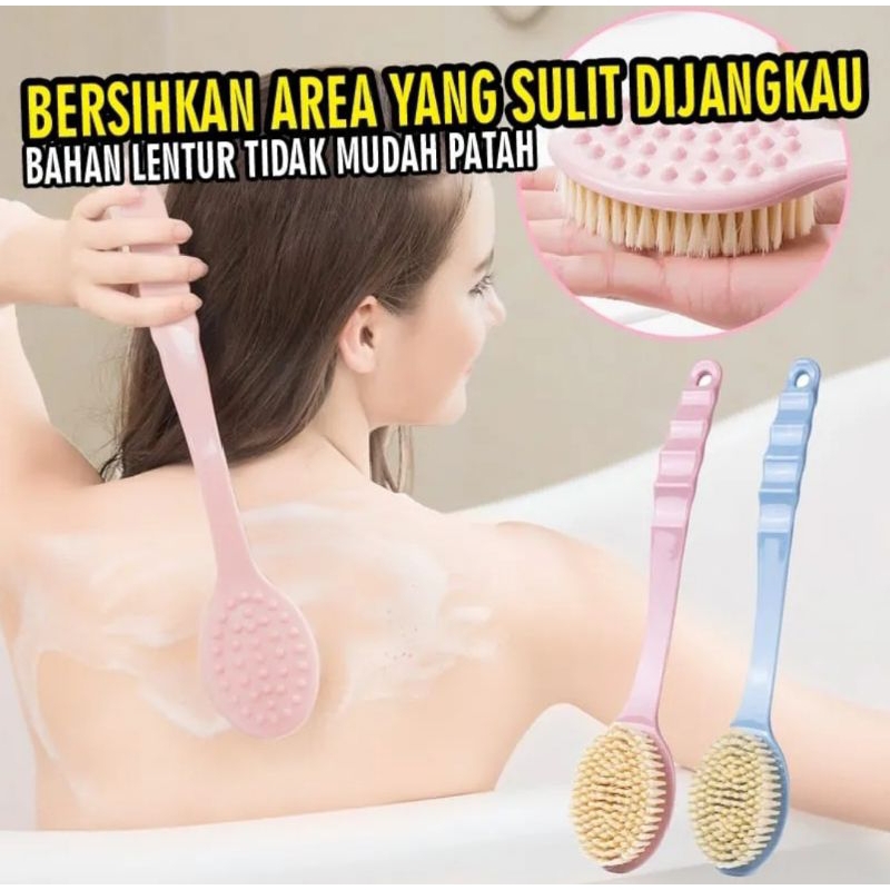 Sikat Punggung Gagang Panjang | Sikat Badan Gagang Panjang | Sikat Pembersih Badan | Sikat Punggung 