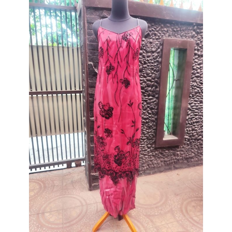 Preloved Dress pesta Jumbo Second