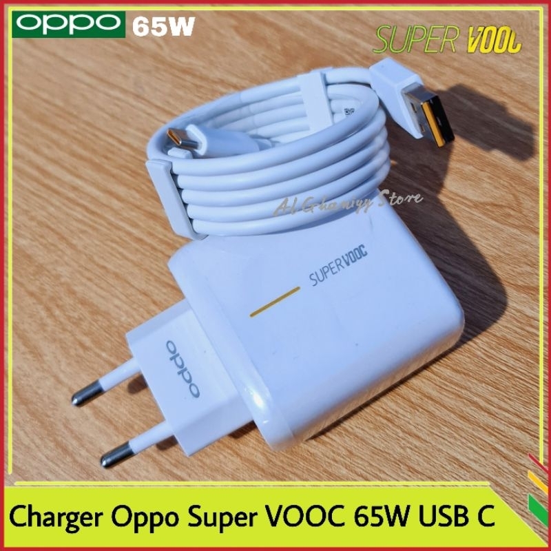 Charger Casan OPPO Find X2 Find X2 Pro Find X3 Pro Super VOOC Original 100% Casan OPPO 65W USB C