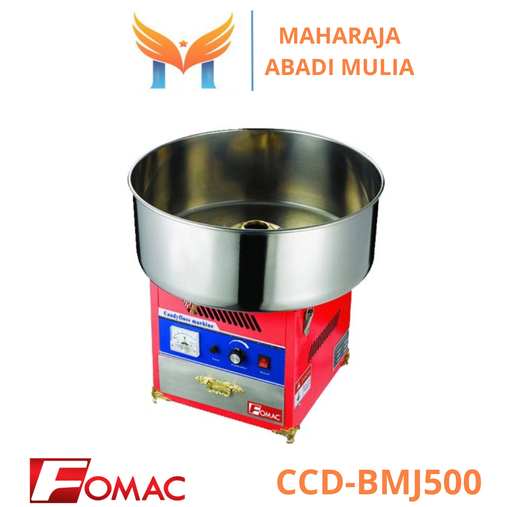 Mesin Gulali Fomac Ccd-Bmj500 Gas with Battery Stainless Steel Garansi Resmi