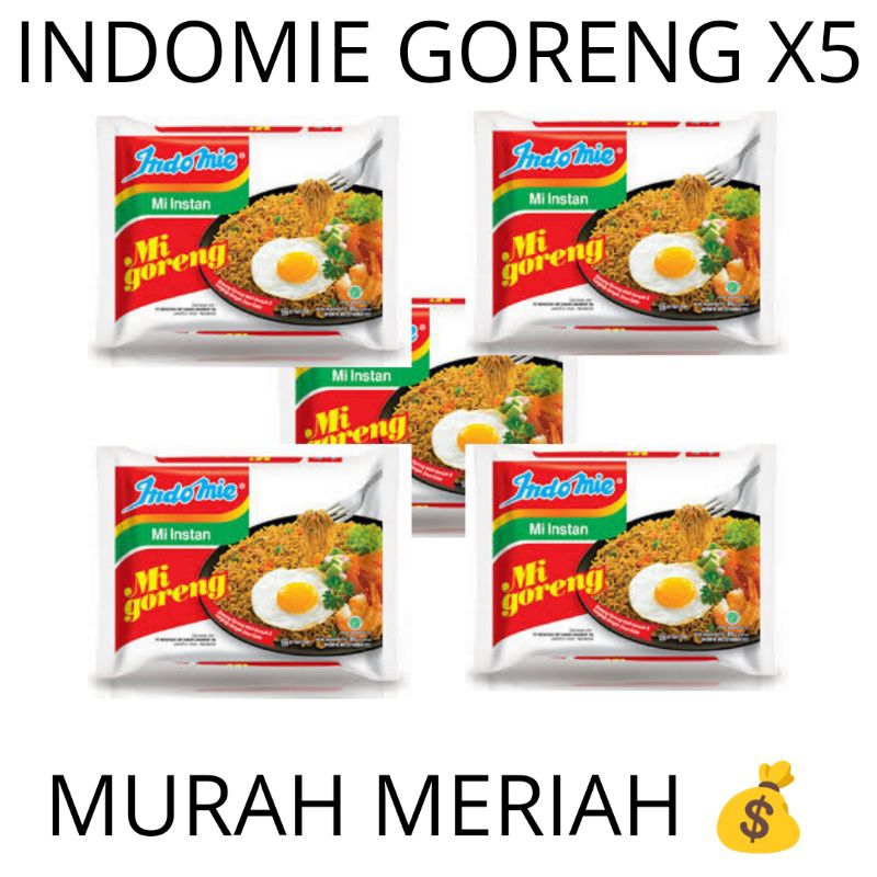 

INDOMIE GORENG 5PCS