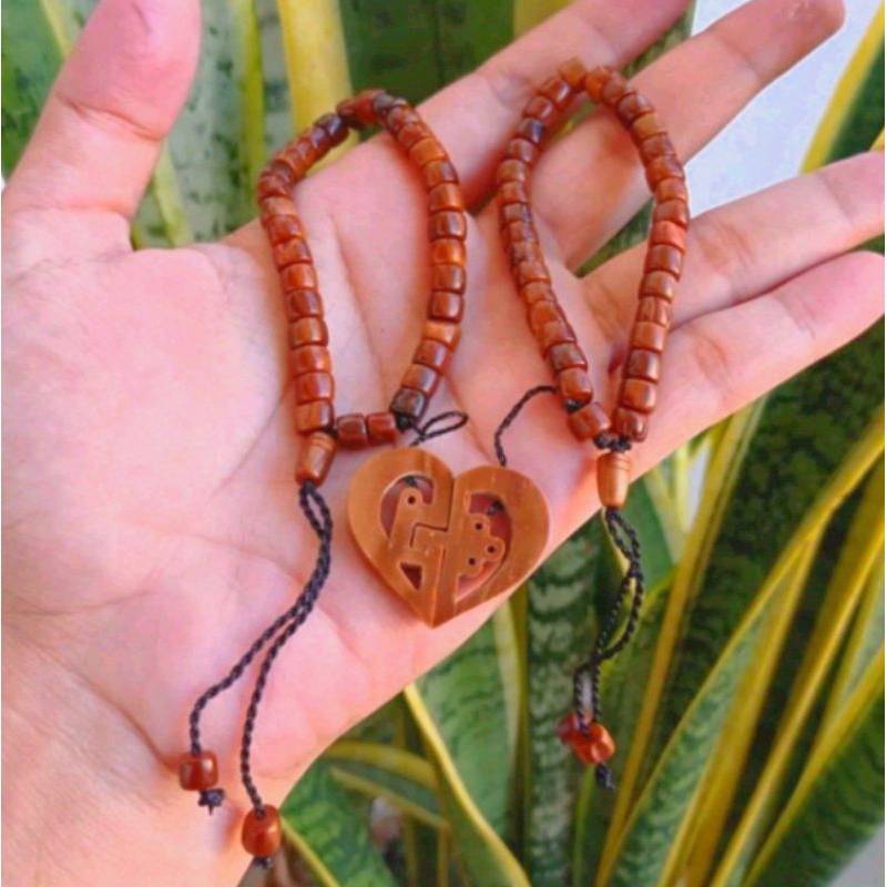gelang tasbih koka/kaoka/kaukah sepasang 2pcs couple LOVE KONCI