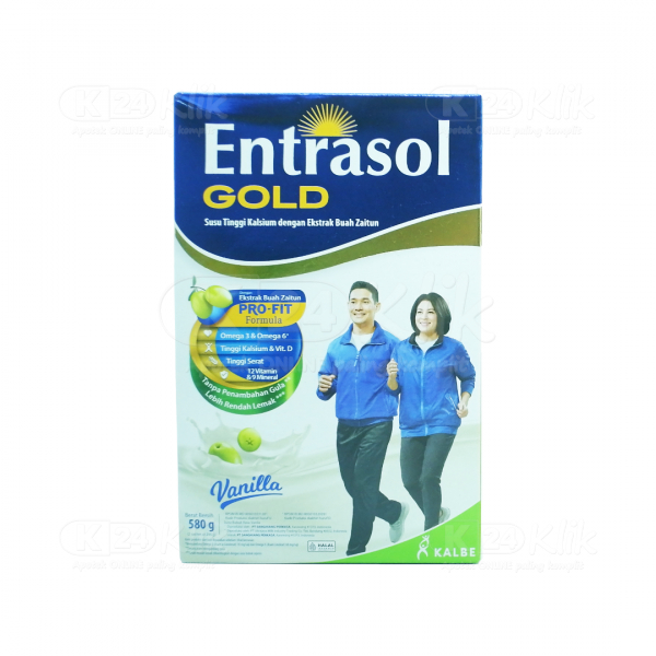 

ENTRASOL GOLD 600GR VANILA/COKELAT