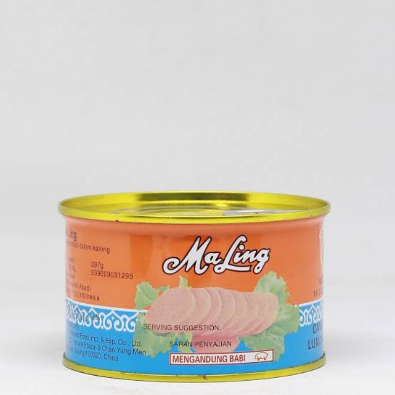 

maling pork luncheon meat fyf 397gr kaleng besar