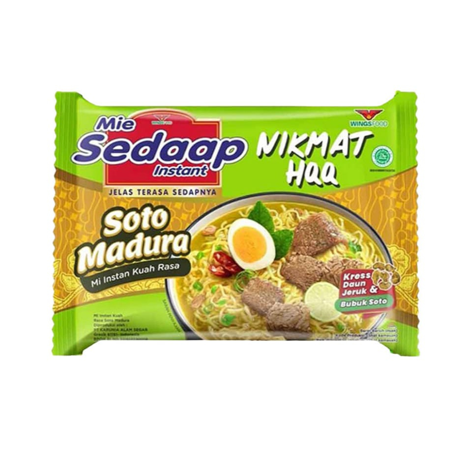 

Sedaap Mie Soto Madura 82 g