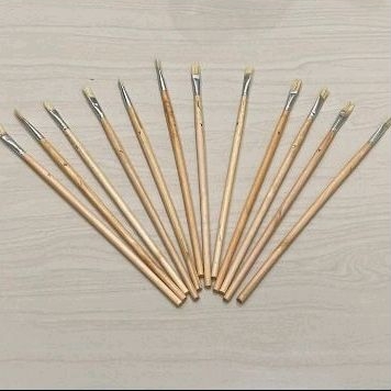 

no.7 kuas lukis kuas gambar nomor 7 paint brush seni cat