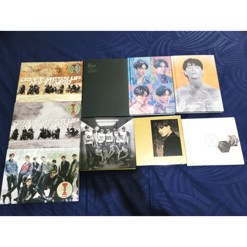 EXO Album only PC boyband grup Kpop