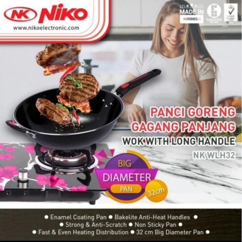 Niko Wok Pan  32 cm