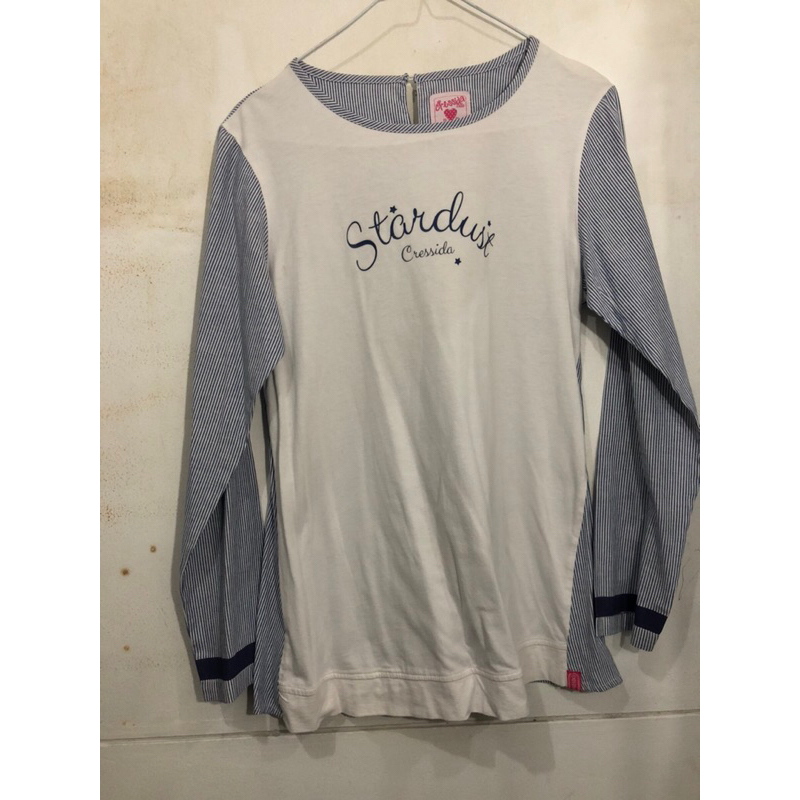 Kaos Lengan Panjang Cressida (preloved) | longsleeve | atasan panjang perempuan | cressida | baju pr