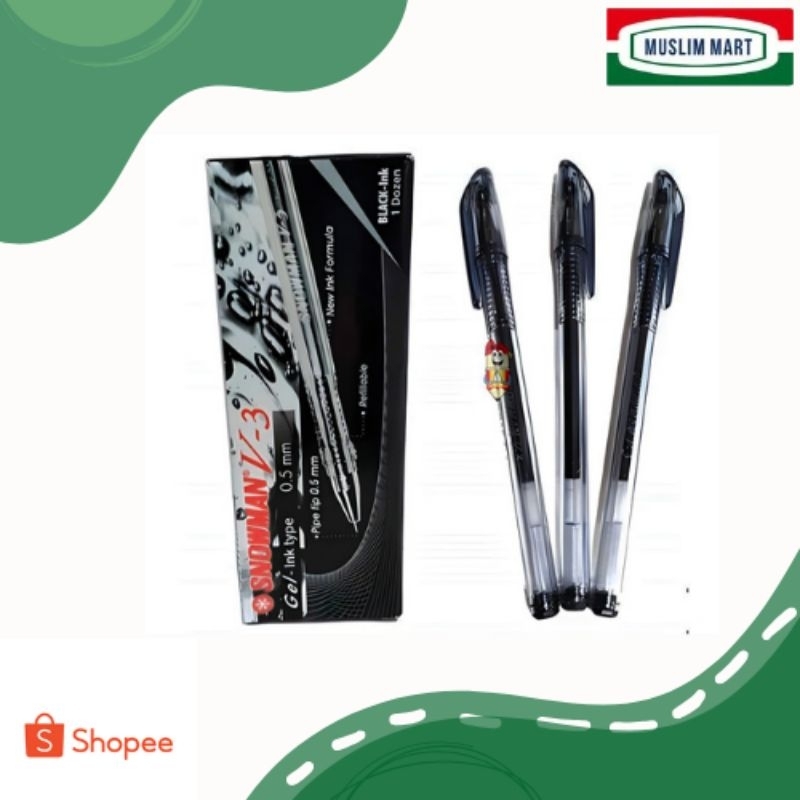 

(per PCS) Ballpoint/ pulpen Snowman V3