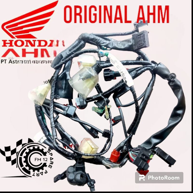 fm12 KABEL BODY 1 SET HONDA CB150R 32100-K15-9200 ORIGINAL HONDA AHM SOKET KABEL 1 SET BODI HONDA CB