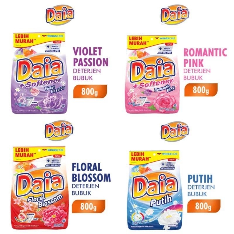 Daia Detergen Bubuk Daia Detergen 800g