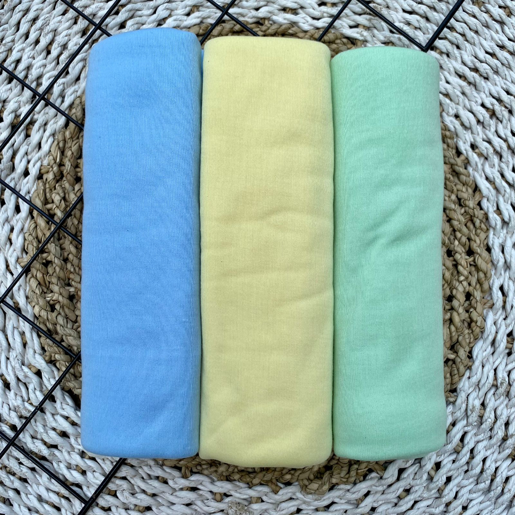 3 PCS Pernel Bayi/ Bedong Bayi Warna Lembut DNW_BABY-COLLECTION