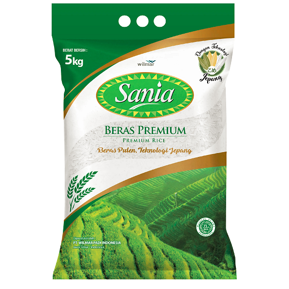 

Beras Putih Kualitas Premium Sania 5 Kg