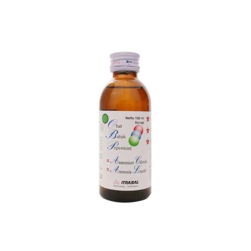 OBH ITRASAL - OBH PEPERMINT ITRASAL sirup obat batuk berdahak 100ml