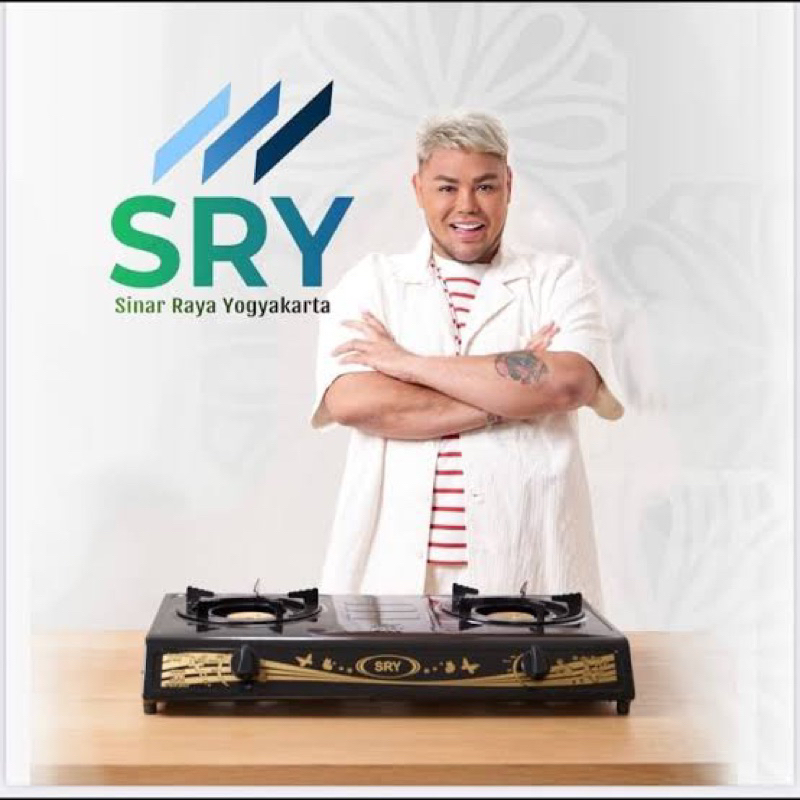 KOMPOR SRY BY IVAN GUNAWAN SET REGULATOR (2 tungku)