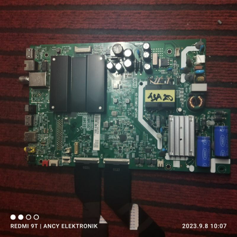 MB MAINBOARD TV TCL ANDROID 43A20