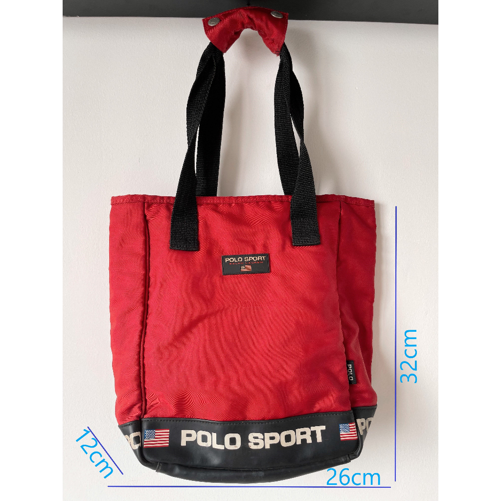 Tas Tote Bag Polo Ralph Lauren Sport Original