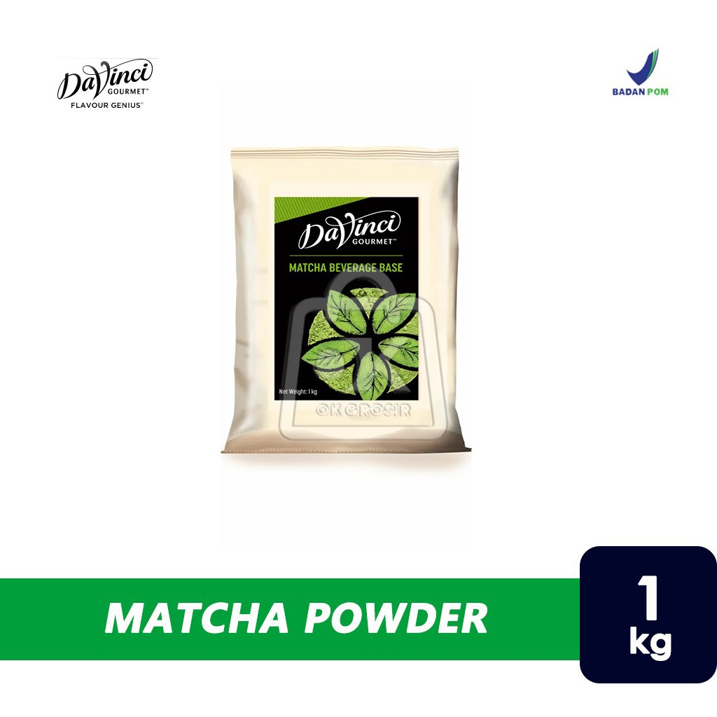 

Davinci Powder Matcha Green Tea / Minuman Bubuk Matcha Green Tea [1 Kg]