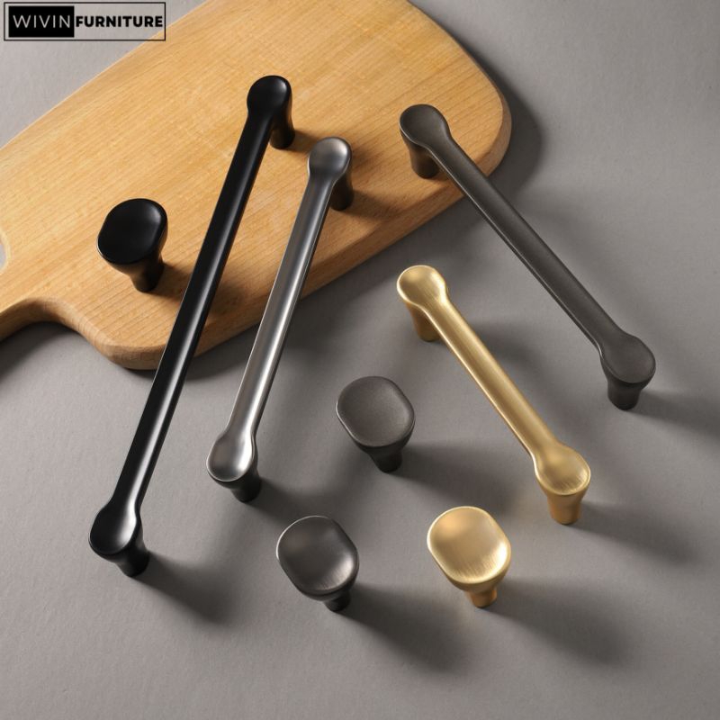 W-08 Handle Lemari Modern Kabinet Tarikan Laci Gagang Pintu Minimalis