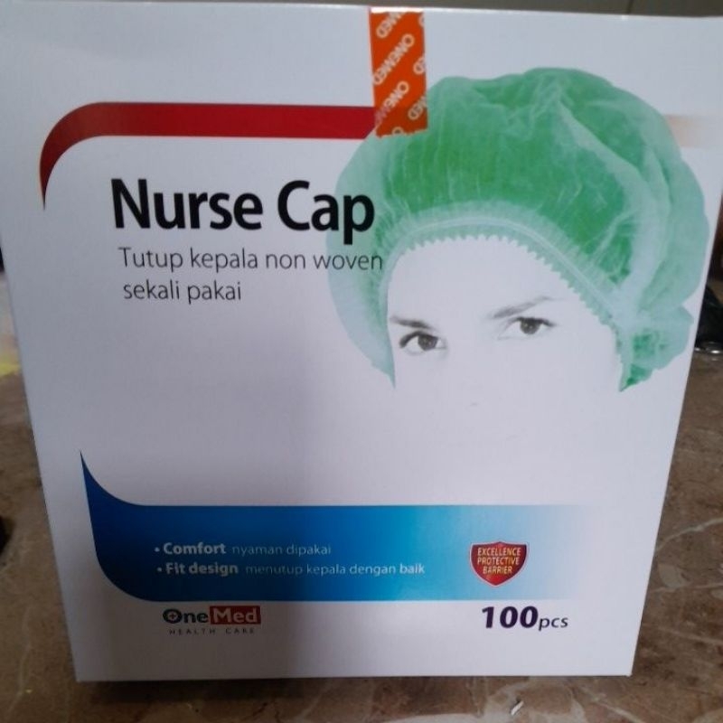 Surgical Nurse Cap Disposable / Penutup Kepala 100pcs  Surgical