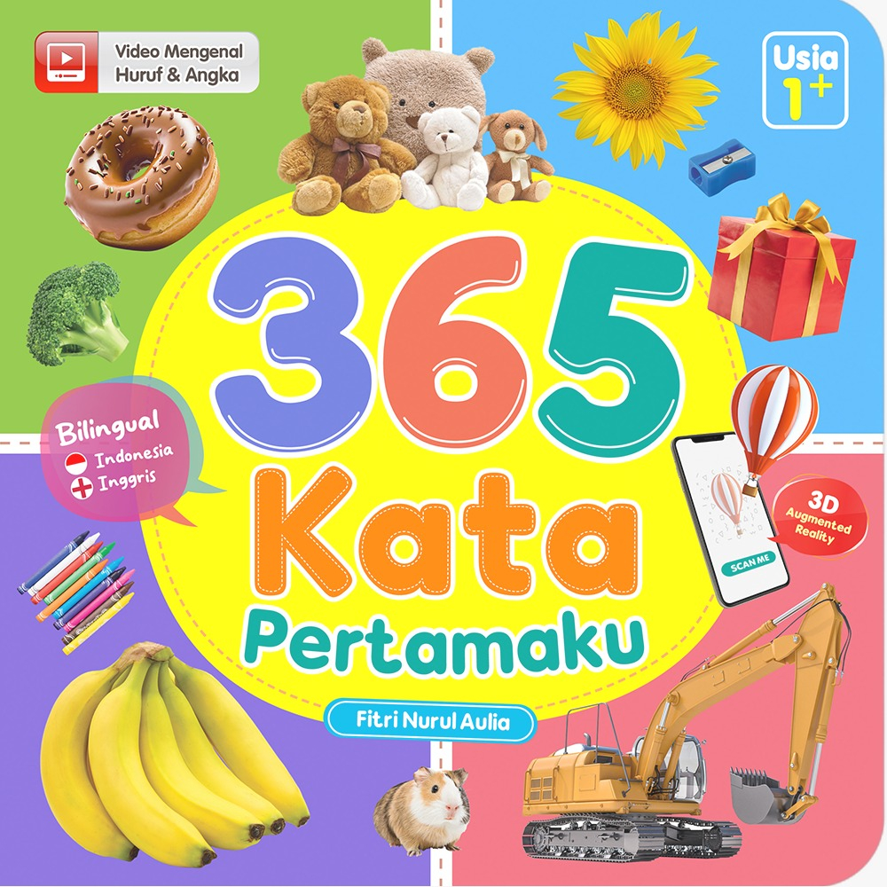 BUKU ANAK 365 KATA PERTAMAKU
