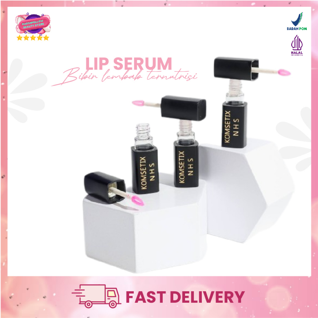 Lip Serum Bibir Untuk Bibir Hitam Dan Kering Sebagai Pelembab Bibir With Sun Flower Seed Extract Dan