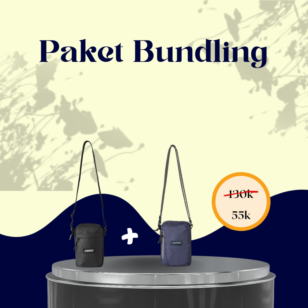 Paket Bundling Tas Selempang Claude + Selempang Gala