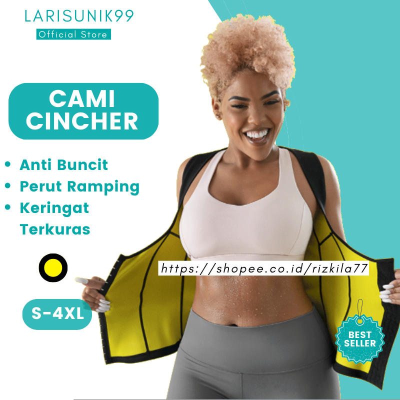 Korset Pelangsing Baju Olahraga Cami Hot Waist Cincher Korset Pembakar Lemak Pakaian Olahraga Wanita