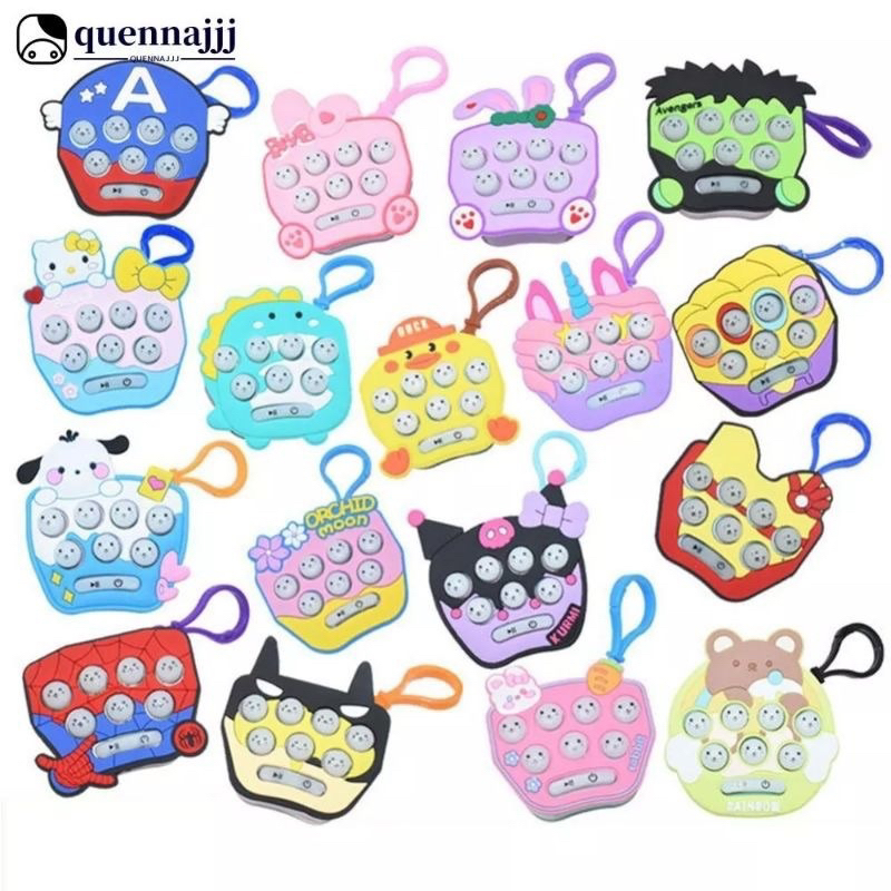 Game pop it elektrik mini elektrik pop push pop it mainan