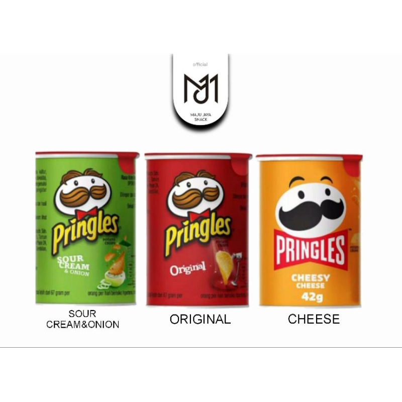 

Springles Krpik Potato Chips Original/Saur cream/Cheese 42g
