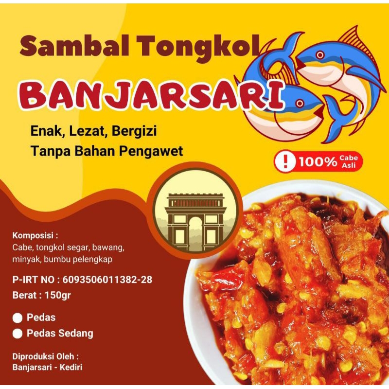 

Sambal Tongkol Banjarsari 150gr |eatsambal|sambaltongkolmurah|makloonsambal|spesialissambal|produksi sambal|sambalmurah