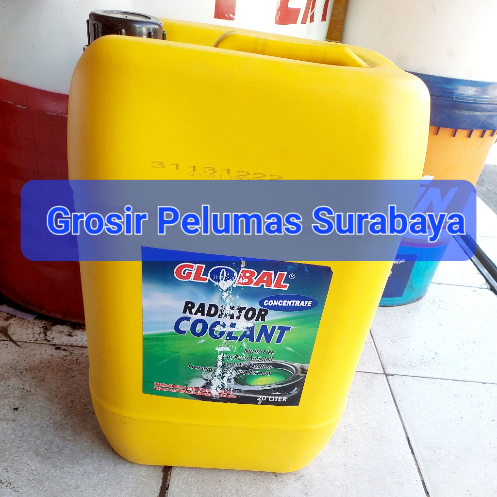 Global Radiator Coolant CONCENTRATE Ethylene Glycol concentrated PAIL 20L air radiator concentrate