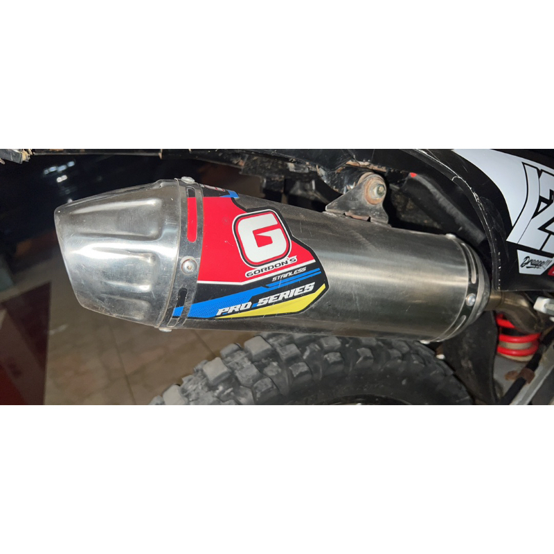 knalpot gordon / gordon's CRF second