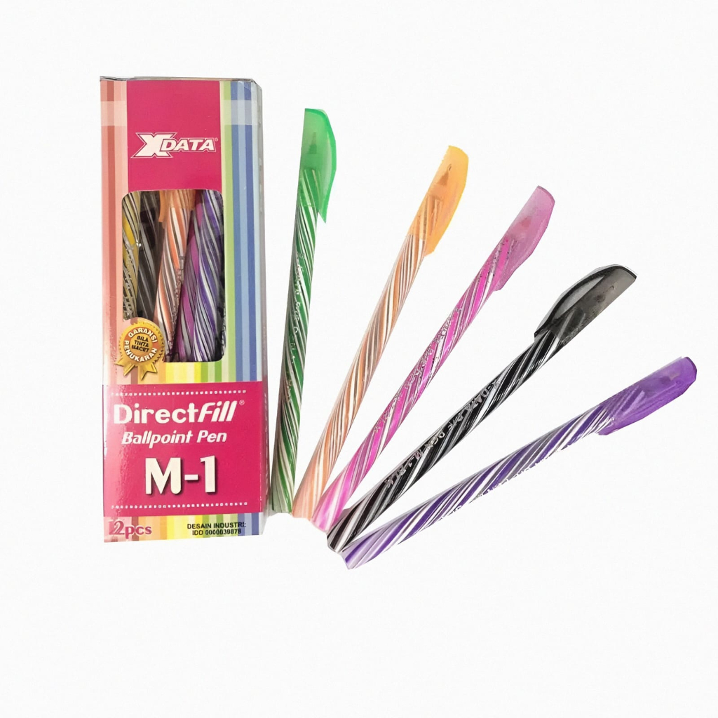 Ballpoint / Pulpen / Bolpen Lilin Ulir XData / X-Data / X Data M2 lusinan