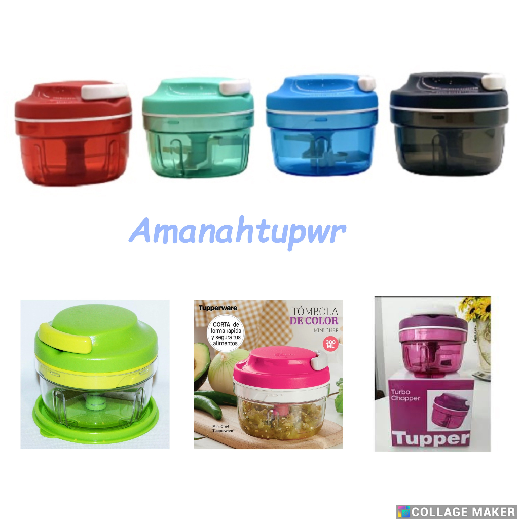 turbo chopper tupperware blender mini coper