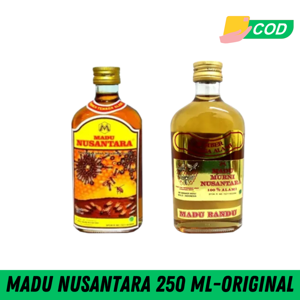 

MADU NUSANTARA - 250 ML - MURNI - SUPER ROYAL JELLY - SUPLEMEN KESEHATAN - MENINGKATKAN IMUN TUBUH