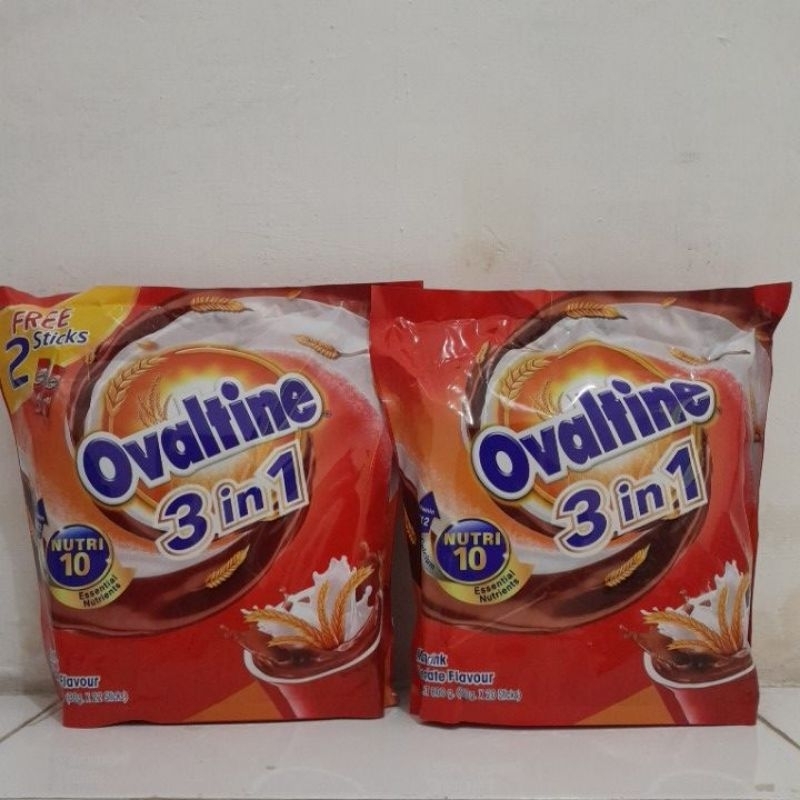 

OVALTINE 3IN1 SACHET MALAYSIA 22STICKS / 20STICKS