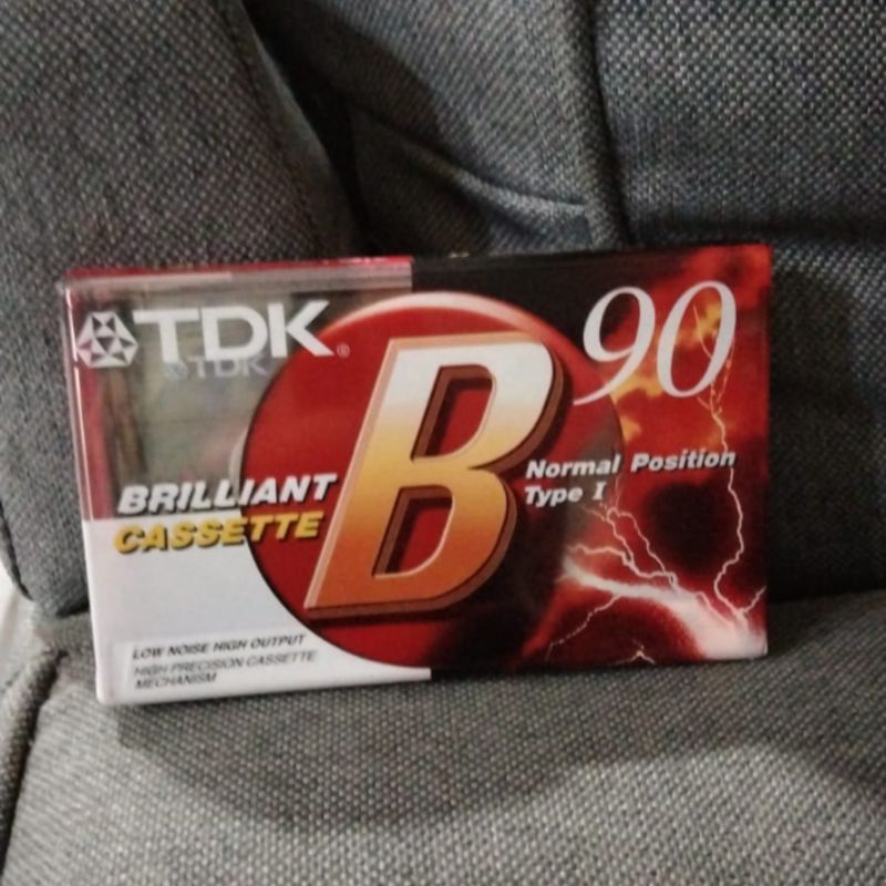 TDK KASET AUDIO KOSONG B 90 BRILLIANT