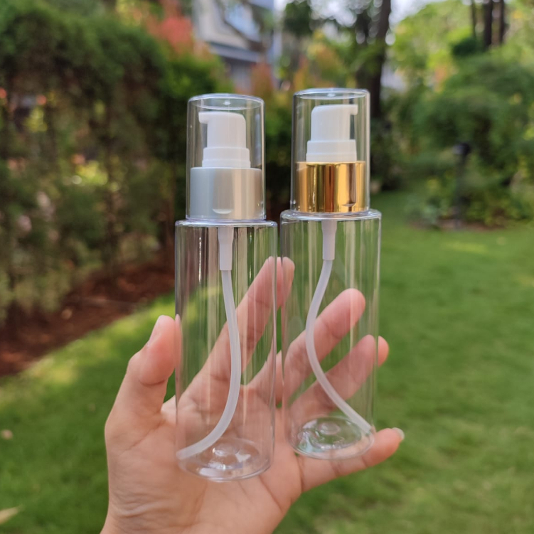 Botol Cleansing Botol Kosong Plastik Pump Spray 100ml Botol Lotion Botol Pump Gel Botol Sabun Mandi 