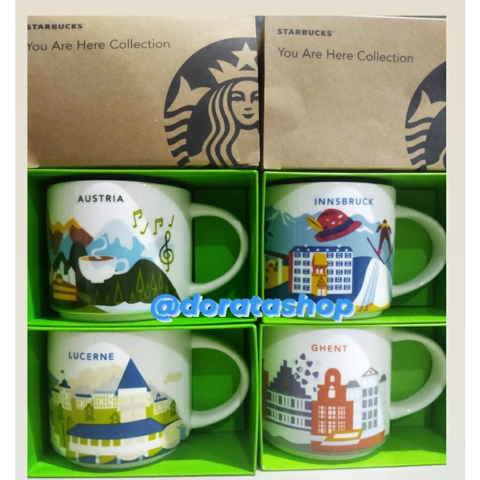 Sale You Are Here Mug Starbucks Europe (Lucerne, Austria, Innsbruck)