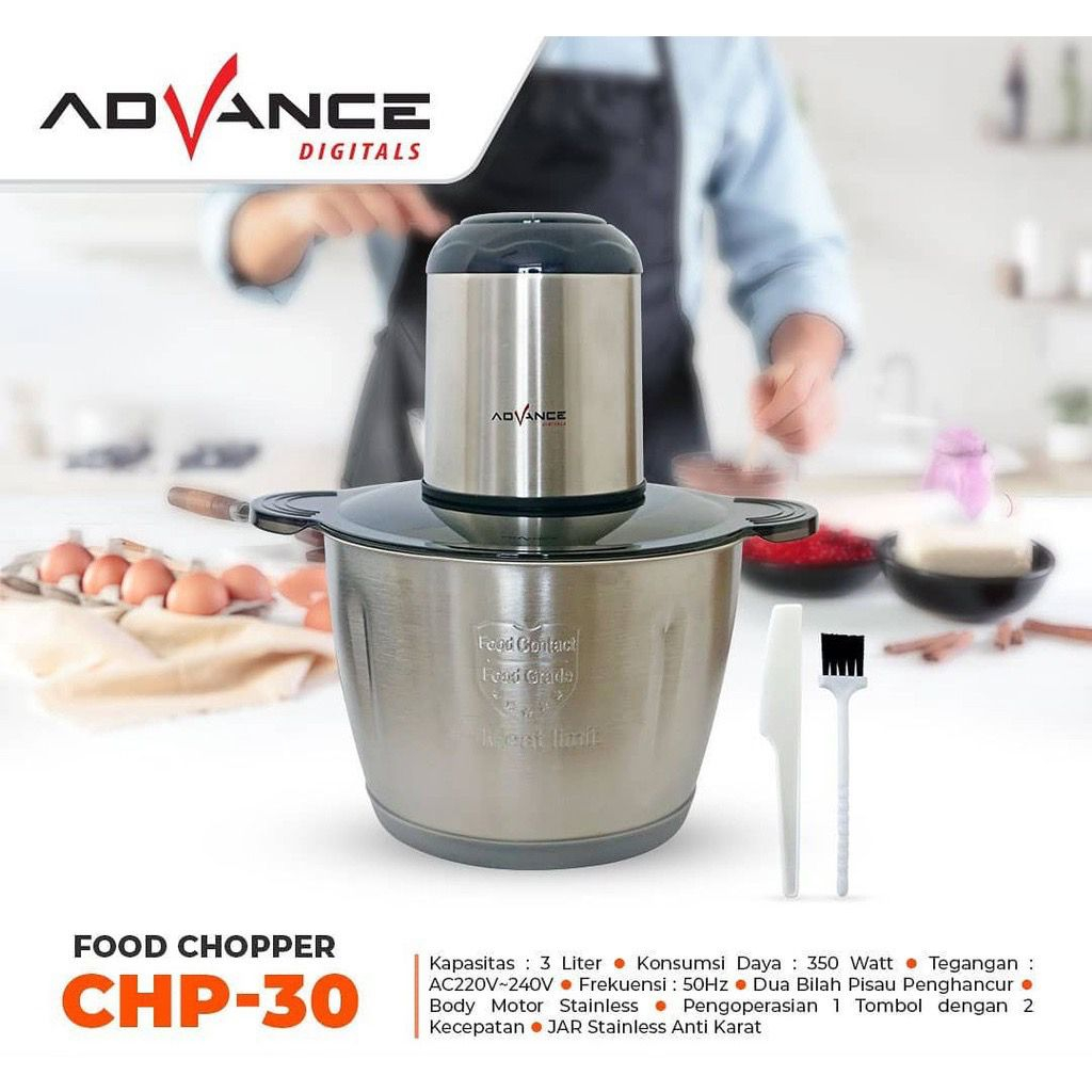 Food Chopper CHP-30 Advance 3L Blender/Food Processor/Chopper 3 Liter CHP30 Blender