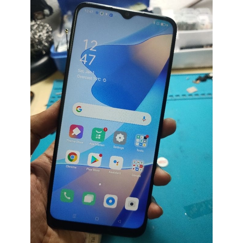 LCD Oppo A16 Original Copotan